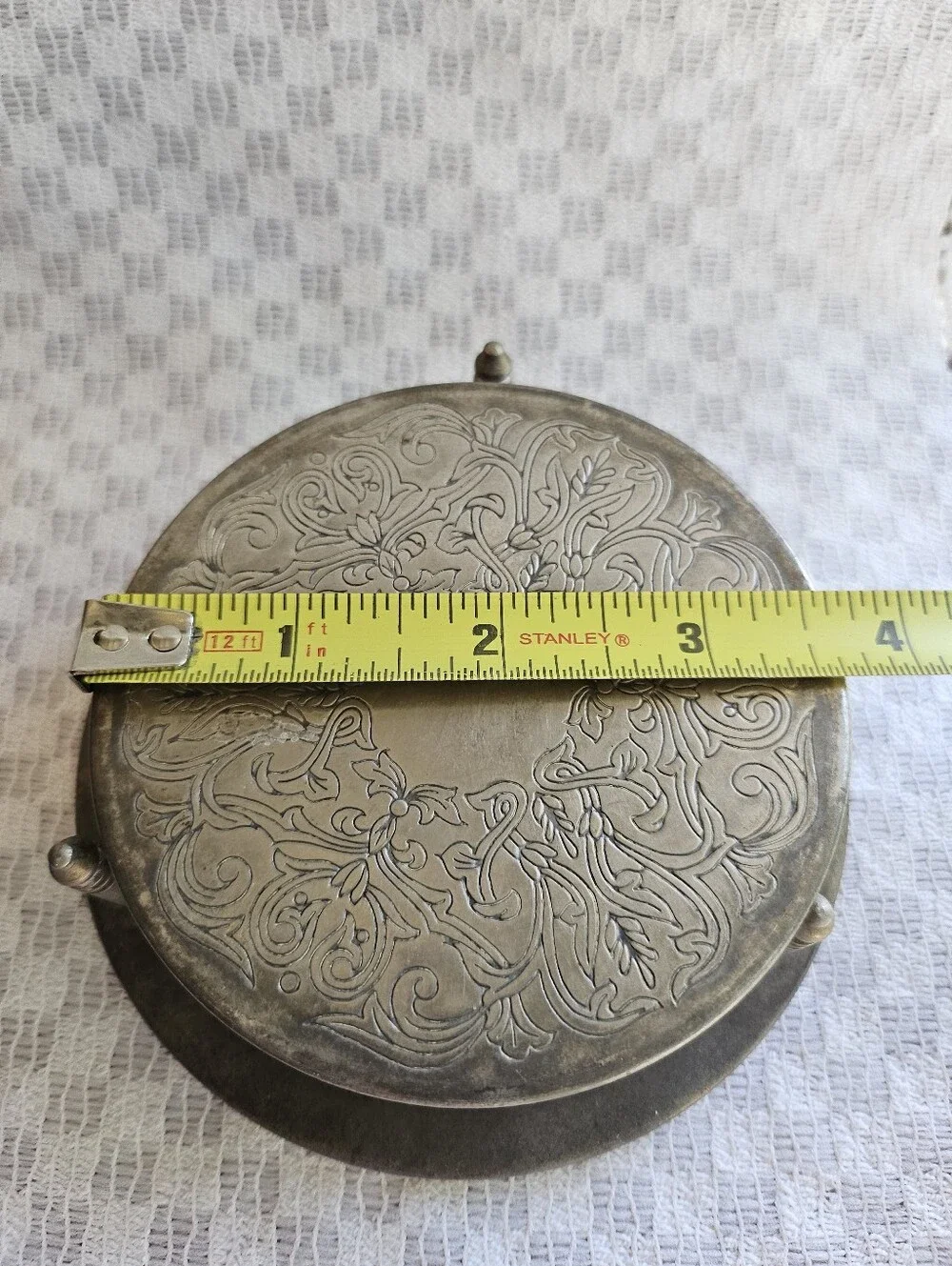 Vintage Silver Plated Coaster Set
